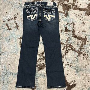 Vintage NWT Laguna Beach Womens Straight Jeans Size 28x28 Y2K